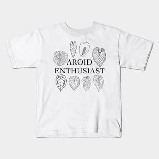 Aroid Enthusiast Kids T-Shirt